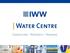IWW Water Centre. IWW in figures (2014) Regional branches