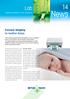 News. Lab. Precision Weighing for Healthier Babies. Analytical solutions in the laboratory. August 2014