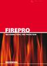 FIREPRO DELIVERING TOTAL FIRE PROTECTION