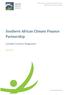 Southern African Climate Finance Partnership