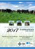 TASMANIAN DAIRY AWARDS - REX JAMES STOCKFEED - MURRAY GOULBURN - ROBERTS. Fonterra Share Dairy Farmer of the Year Winners Cody & Denieka Korpershoek