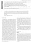 Artigo. Quim. Nova, Vol. 36, No. 5, , XYLITOL FROM RICE HUSKS BY ACID HYDROLYSIS AND Candida YEAST FERMENTATION