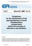 Guidelines for the assessment of the appropriateness of small interlaboratory comparisons within the process of laboratory accreditation