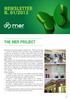 NEWSLETTER N. 01/2013 THE MER PROJECT