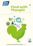 Food with Thought Corporate Responsibility Report