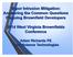 Vapor Intrusion Mitigation: Answering the Common Questions Plaguing Brownfield Developers West Virginia Brownfields Conference