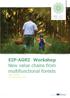 EIP-AGRI WORKSHOP NEW VALUE CHAINS FROM MULTIFUNCTIONAL FORESTS NOV 2016