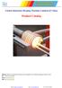 United Induction Heating Machine Limited of China. Product Catalog