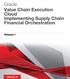 Oracle Value Chain Execution Cloud Implementing Supply Chain Financial Orchestration. Release 9
