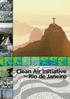 Clean Air Initiative. for Rio de Janeiro