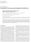 Research Article Permeability of Electrospun Superhydrophobic Nanofiber Mats