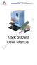 AA Portable Power Corp    MSK 320B2 User Manual