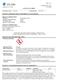 CHILDERS CP Print Date: SAFETY DATA SHEET SECTION 1: IDENTIFICATION OF THE PRODUCT AND SUPPLIER