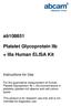 Platelet Glycoprotein IIb + IIIa Human ELISA Kit
