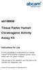 Tissue Factor Human Chromogenic Activity Assay Kit