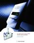 The Agilent 5975C Series GC/MSD Performance, productivity and confidence. Our measure is your success.