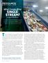 SINGLESTREAM? What Comes After. Growing single-stream facilities Over the past 25 years, the number of MRFs in the U.S.