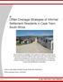 Urban Drainage Strategies of Informal Settlement Residents in Cape Town, South Africa