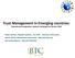 Trust Management in Emerging countries: International cooperation research challenges for Horizon 2020