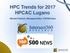 HPC Trends for 2017 HPCAC Lugano. Michael Feldman, Managing Editor, TOP500 News