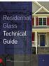 Residential Glass Technical Guide