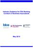 Industry Guidance for FSA Banking Conduct of Business Sourcebook