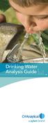 Drinking Water Analysis Guide
