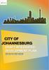 CITY OF JOHANNESBURG IDP 2018/19 REVIEW