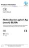 Helicobacter pylori Ag (stool) ELISA