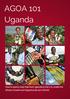 AGOA 101 Uganda. How to export duty-free from Uganda to the U.S. under the African Growth and Opportunity Act (AGOA)
