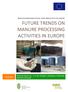 FUTURE TRENDS ON MANURE PROCESSING ACTIVITIES IN EUROPE