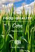 FOOD-QUALITY. Corn. A Production Booklet. A Production Handbook