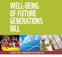 WELL-BEING OF FUTURE GENERATIONS BILL