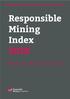 Responsible Mining Index 2018