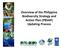 Overview of the Philippine Biodiversity Strategy and Action Plan (PBSAP) Updating Process