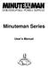 Minuteman Series. User's Manual