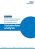 Online library of Quality, Service Improvement and Redesign tools. Stakeholder analysis. collaboration trust respect innovation courage compassion