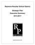 Raymore-Peculiar School District. Strategic Plan Executive Summary