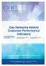 Gas Networks Ireland Customer Performance Indicators Consultation Paper
