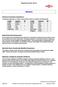 Regulatory Data Sheet. Butanol