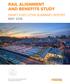 RAIL ALIGNMENT AND BENEFITS STUDY