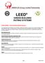 LEED GREEN BUILDING RATING SYSTEMS