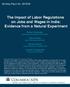 The Impact of Labor Regulations on Jobs and Wages in India: Evidence from a Natural Experiment