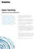 Open banking. Potential pricing implications