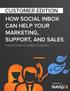 HOW SOCIAL INBOX CAN HELP YOUR MARKETING, SUPPORT, AND SALES.