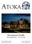 ATOKA. Tennessee. Recruitment Profile Town Administrator Town of Atoka. 334 Atoka-Munford Avenue Phone : (901)