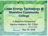 Clean Energy Shoreline Community College
