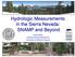 Hydrologic Measurements in the Sierra Nevada: SNAMP and Beyond. Sarah Martin Graduate Student Researcher University of California, Merced