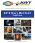 2018 Navy ManTech Project Book