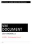 SECTION 8 - GLOBAL INSPECTION PROTOCOL VM DOCUMENT 2017 VERSION 1.0. SECTION 8 Global Inspections Protocol. Page 1